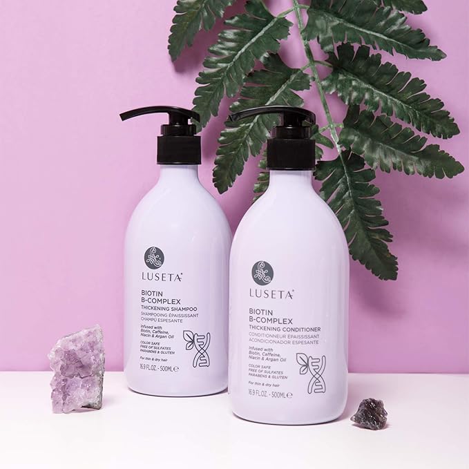 Luseta Biotin B-Complex Shampoo & Conditioner Set 2 x 33.8oz