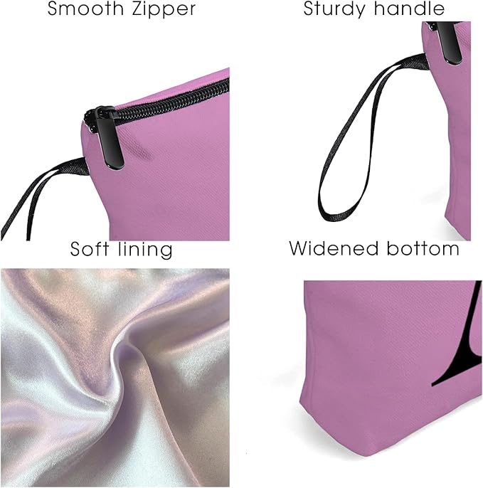 Birthday Inspirational Bridesmaid Proposal Team Small Gifts for Women Mom Aunt Teacher Sister Coworkers Makeup Cosmetic Bag Travel with Mirror Mothers Day Christmas Graduation B
