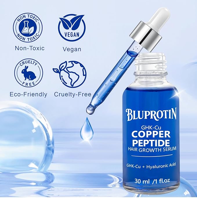 GHK-Cu Copper Peptide Hair Serum