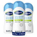 Cetaphil Ultra Gentle Refreshing Body Wash, Hypoallergenic, 16.9 fl oz, 3ct