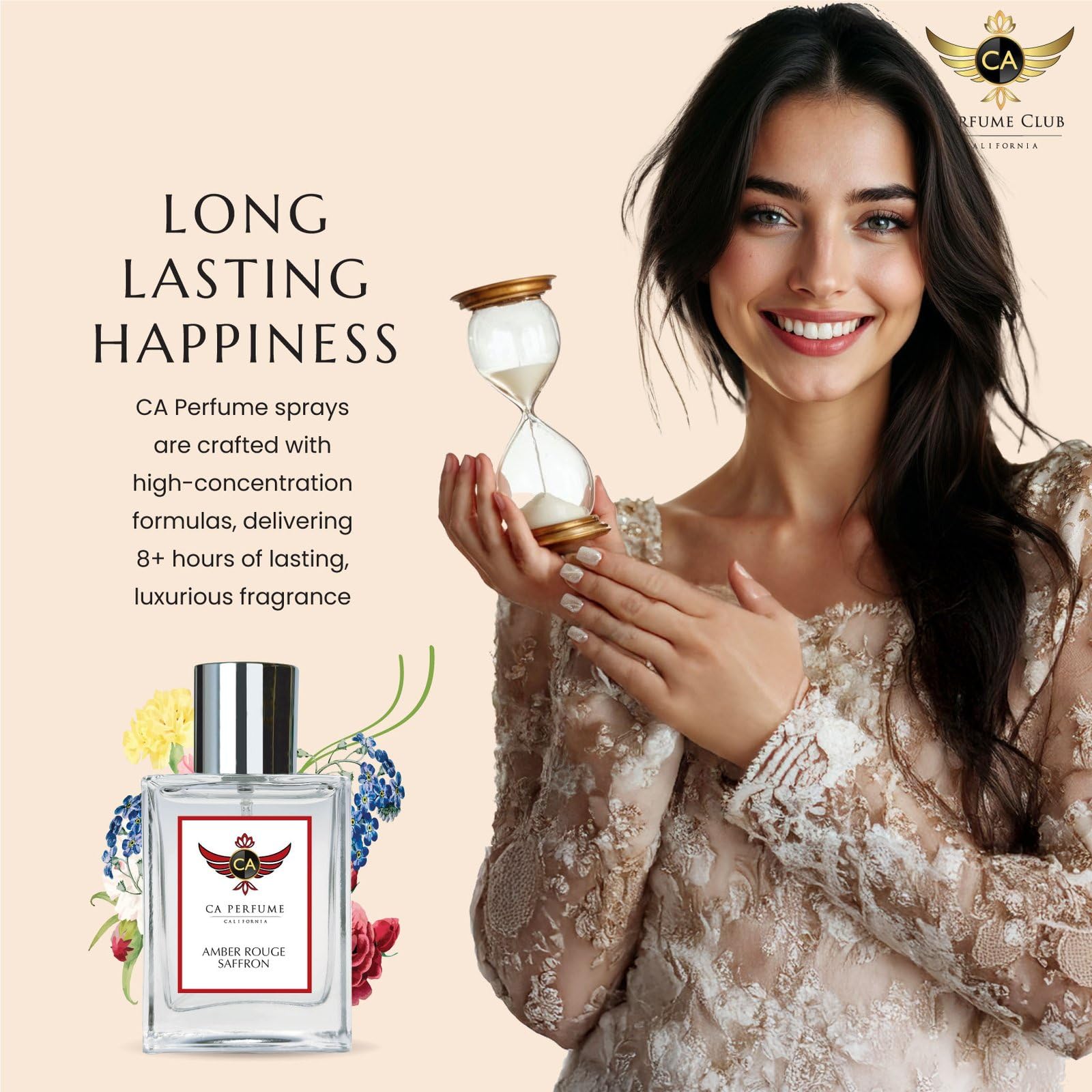 CA Perfume Impression of Jimi Choux for Women Floral Fruity Fragrance Long Lasting Perfumes for Women Eau De Parfum 1.7 Fl Oz 50ml