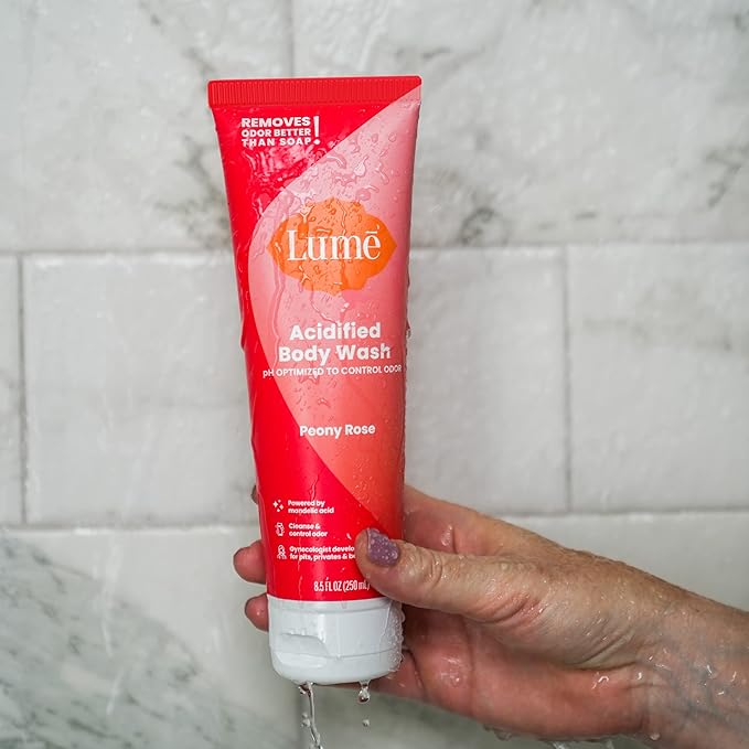 Lume Acidified Body Wash - 8.5 oz (Peony Rose)