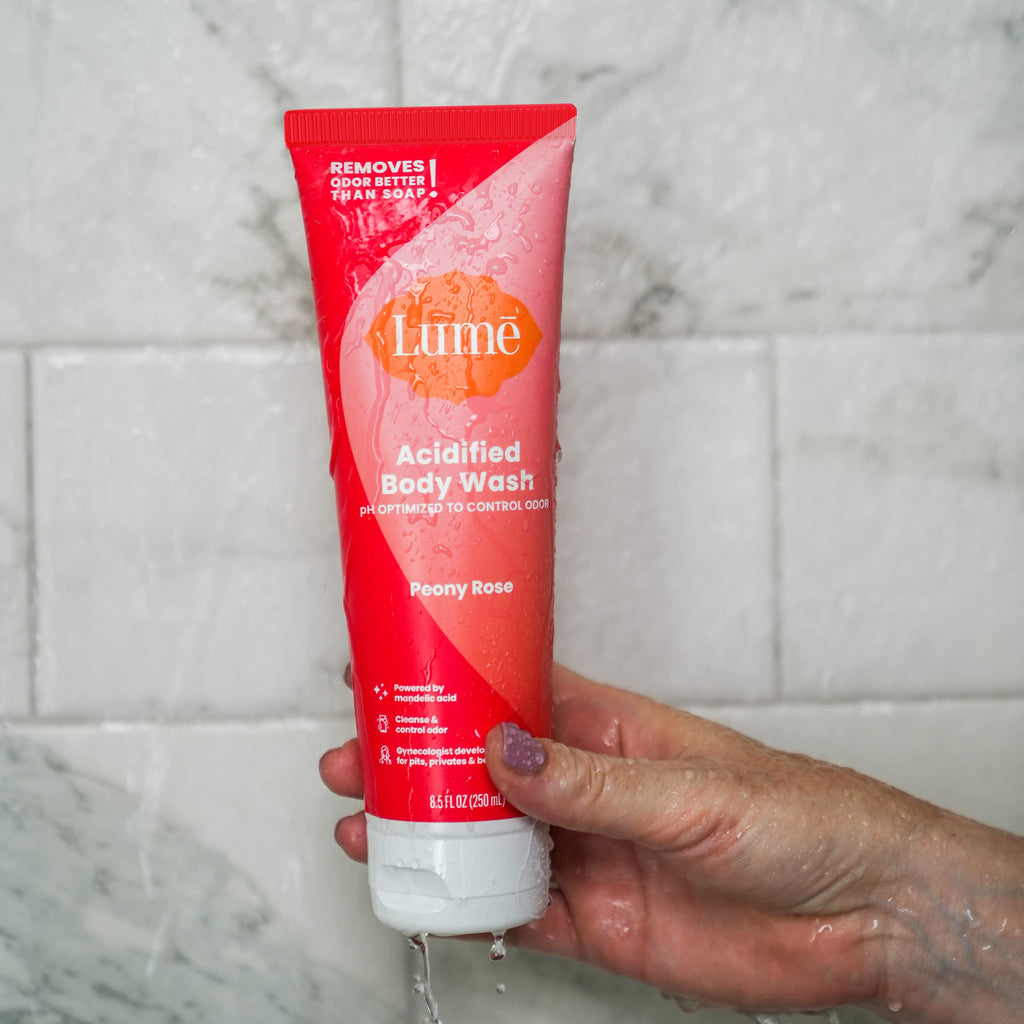 Lume Acidified Body Wash - 8.5 oz (Peony Rose)