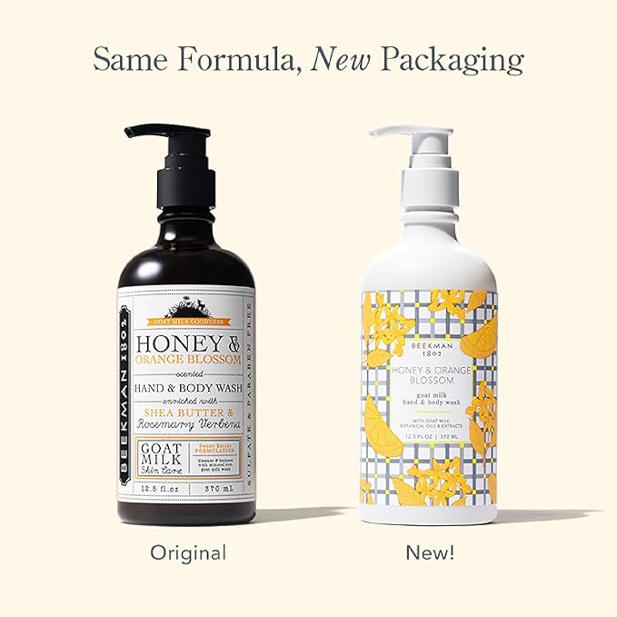 Beekman 1802 Goat Milk Lotion, Honey & Orange Blossom, 12.5 fl oz