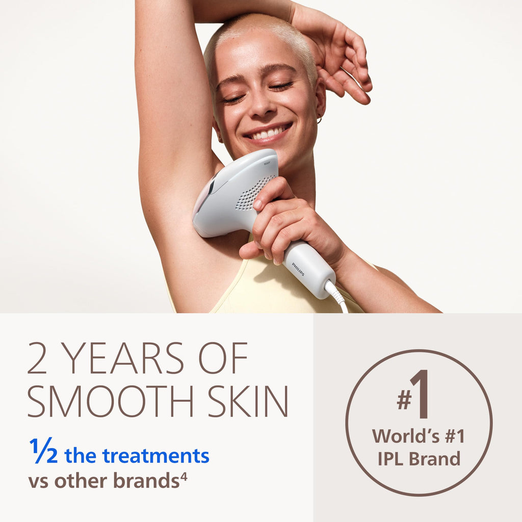 Philips Lumea 8000 IPL Hair Removal Device for Long-Lasting Smooth Skin
