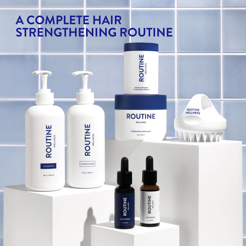 Routine Wellness Anti-Thinning Volumizing Shampoo - Rose Hips