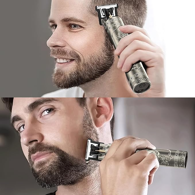 Luwihou Beard Trimmer for Men-Hair Clippers for Men-Bronze