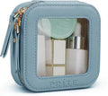 Prite Clear Makeup Bag Small Travel Cosmetic Case Toiletry Bag for Women
