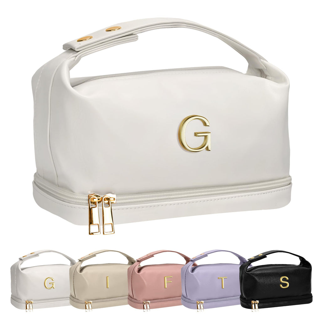 Vogewood Gifts for Teen Girls, Makeup Bags, Personalized Gifts with Handle