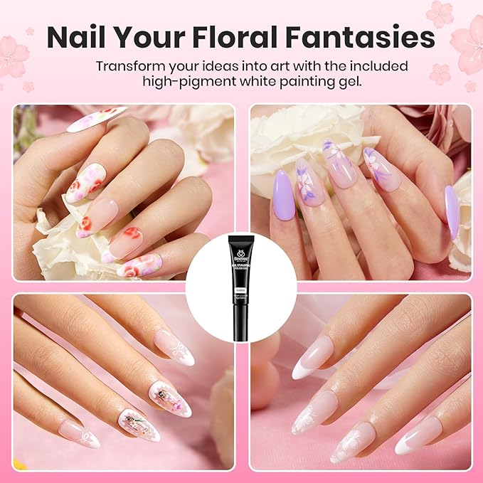 Beetles Nail Art Brushes Set for Gel Polish 3 Pcs Nail Art Design Pen