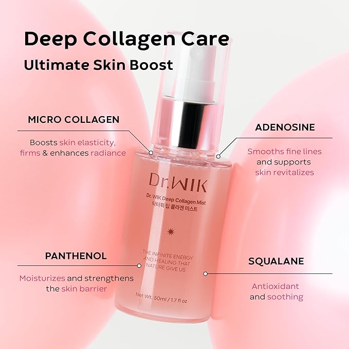 Dr.WIK Deep Collagen Ultra-Fine Hydrating Face Mist (50ml/1.7 Fl.Oz)