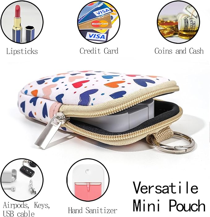 COOKOOKY 2 Pack Hand Sanitizer Holder compatible with Touchland
