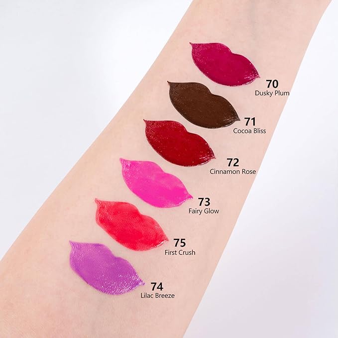 ilembane Light Purple Hydrating Lipstick, Glossy Tinted Lip Balm - Lilac