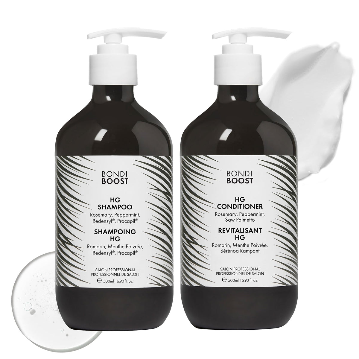 BONDIBOOST HG Anti-Thinning Shampoo & Conditioner Set, 10.14 fl oz Each