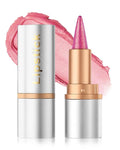 Red Glitter Lipstick Lip Liner,Shimmer Metallic Matte Lip Stain Tint