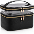 imerelez Travel Makeup Bag Makeup Organizer Bag Cosmetic Bag Makeup Bags for Women Cosmetics Cases Portable Waterproof Foldable