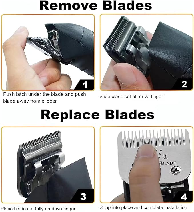 3-1/2 Replacement Ceramic Blade,Compatible with Oster Classic 76,Andis AGC