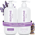 Routine Wellness Anti-Thinning Shampoo & Conditioner - Lavender & Cedar
