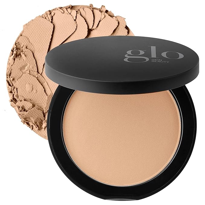 Glo Skin Beauty Pressed Base Powder Foundation, Honey Light 0.92 oz