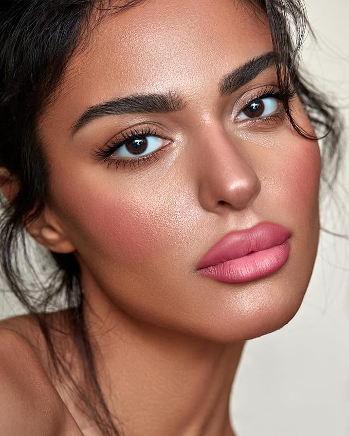 MAKI YIKA Pink Lipstick Matte Liquid for Women Color Stay Long Lasting Lipsticks