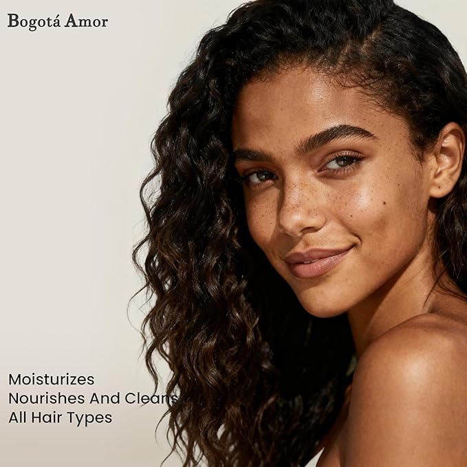 Moisturizing Shampoo and Conditioner Set, Boasts Hair Thickening with Batana Oil, Strengthens Hair Roots & Hydrates Scalp, For All Hair & Scalp Types, Paraben Free & Color Safe, Pink Rose Fragrance