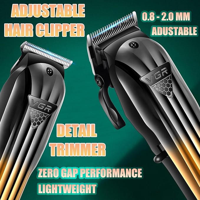 VGR 644 Professional Hair Clippers for Men with Trimmer Electric Shavers