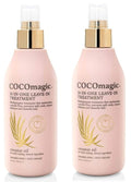 Cocomagic 10-in-1 Leave-in Hair Treatment with Coconut Oil | Hydrate, Detangle, Prevent Frizz | Smooths, Creates Silkiness | Gentle for All Hair Types | Paraben Free, (8 Oz, 2 Pack)