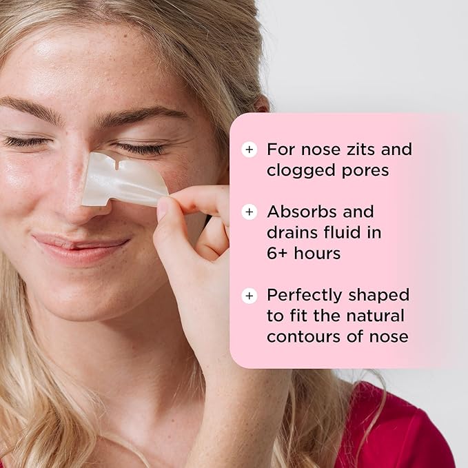 ZitSticka GooGetter Nose Pore Strips - Blackhead Remover Strips for Pore Clarifying & Blemishes - Fast-Acting & Effective - 8 Count