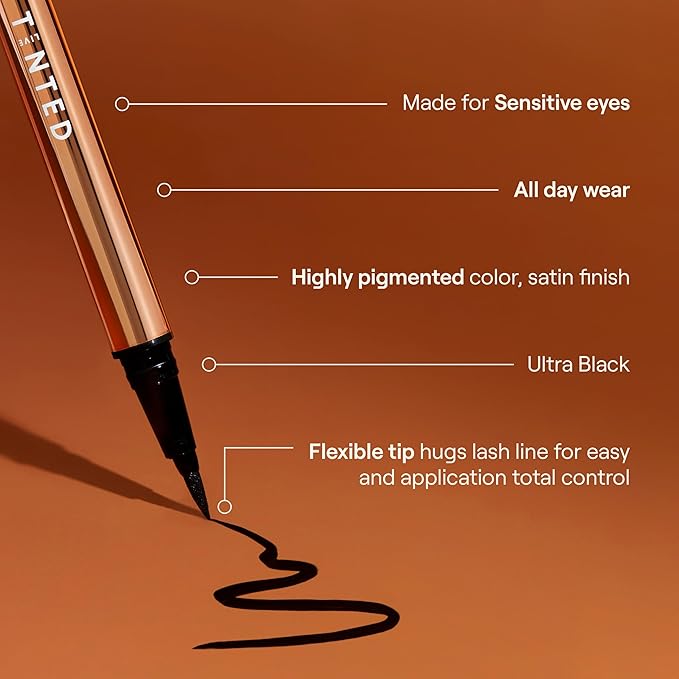 Live Tinted Legacy Liquid Eye Liner - Ultra-Black Waterproof Eyeliner