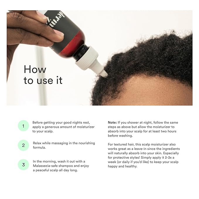 Dermazen MCT Scalp Moisturizer Hydrates Dry, Flaky, Itchy Scalp & Skin 4oz