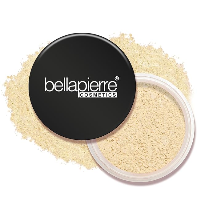 bellapierre Mineral Foundation SPF 15 - Loose Powder Foundation, Full Coverage Mineral Makeup with Matte Finish, Vegan, Cruelty Free, Hypoallergenic, Oil Free, Talc Free, 0.32 oz - Ultra