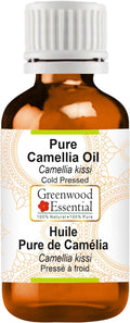 Greenwood Essential Pure Camellia Oil (Camellia kissi) Cold Pressed 10ml (0.33 oz)