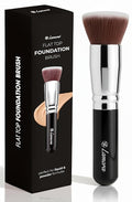 Lamora Flat Top Kabuki Foundation Brush - Liquid Cream Powder Face Brush