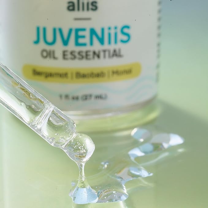 ALIIS Juveniis Hair + Skin Oil – Multi-Use Lightweight Oil for Scalp & Body Moisture – Non-Greasy Formula for Softness, Frizz Control & Shine – Lightweight Hydration Care for Skin & Strands – 27 mL
