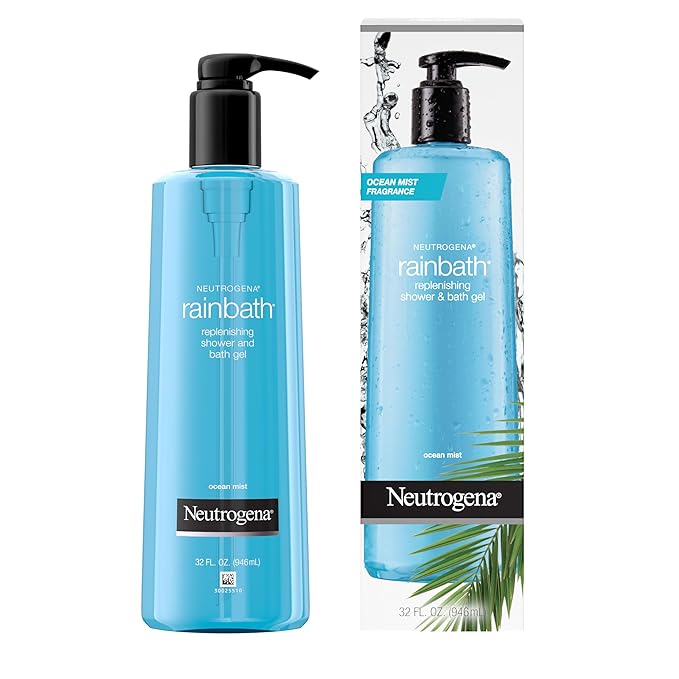Neutrogena Rainbath Replenishing Shower & Bath Gel, Ocean Mist, 32 fl. oz