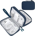 FYY Electronic Organizer, Travel Tech Pouch Bag, Large, Navy