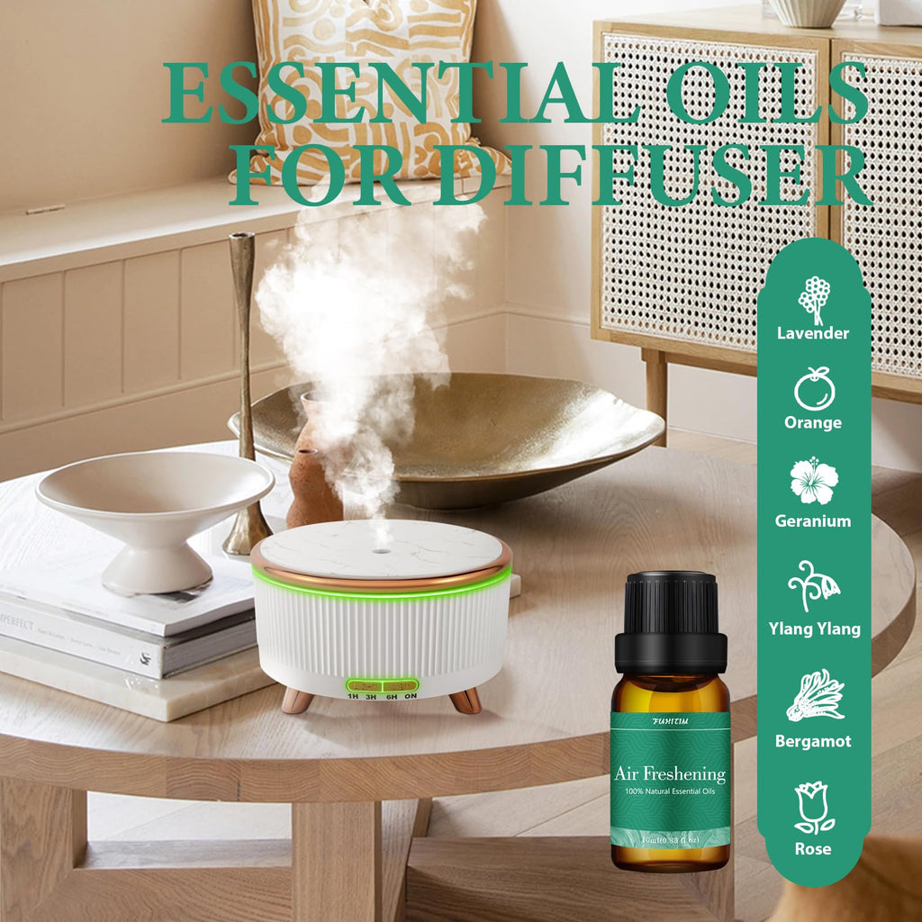 FUHITIM Essential Oils Blends Set for Diffusers for Home 6x10ml