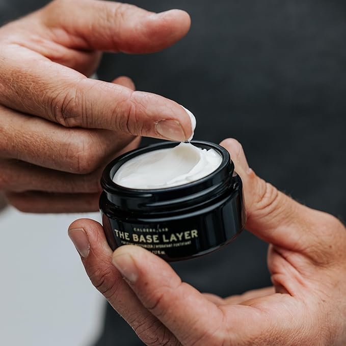 Caldera + Lab The Base Layer | Men's Facial Cream Moisturizer, 1.5 Oz