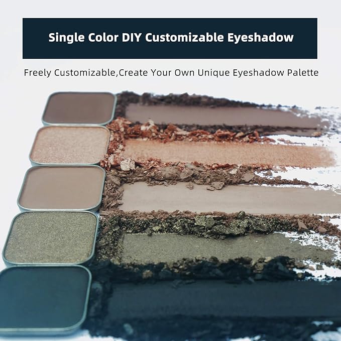 Fillwie Champagne Shimmer Eyeshadow Single Refill Pan - Champagne Gold