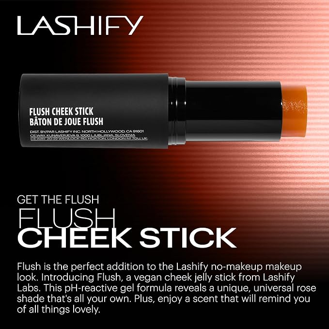 Lashify Total Treatment Bundle Set – Cleanser, Face Oil, Lip and Cheek Stick and Makeup Remover bundle