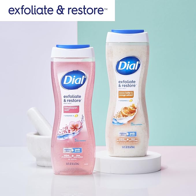 Dial Body Wash, Pamper & Indulge, Silk & Seaberry, 16 fl oz, Pack of 9