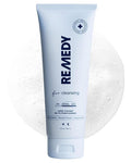 Remedy Gel-to-Foam Cleanser | Gentle Exfoliating Face Wash | Salicylic Acid, Ceramides and Green Tea | Fragrance Free | Eczema Seal Certified | Acne Prone Skin | By Dermatologist Dr Shah | 5 fl. Oz