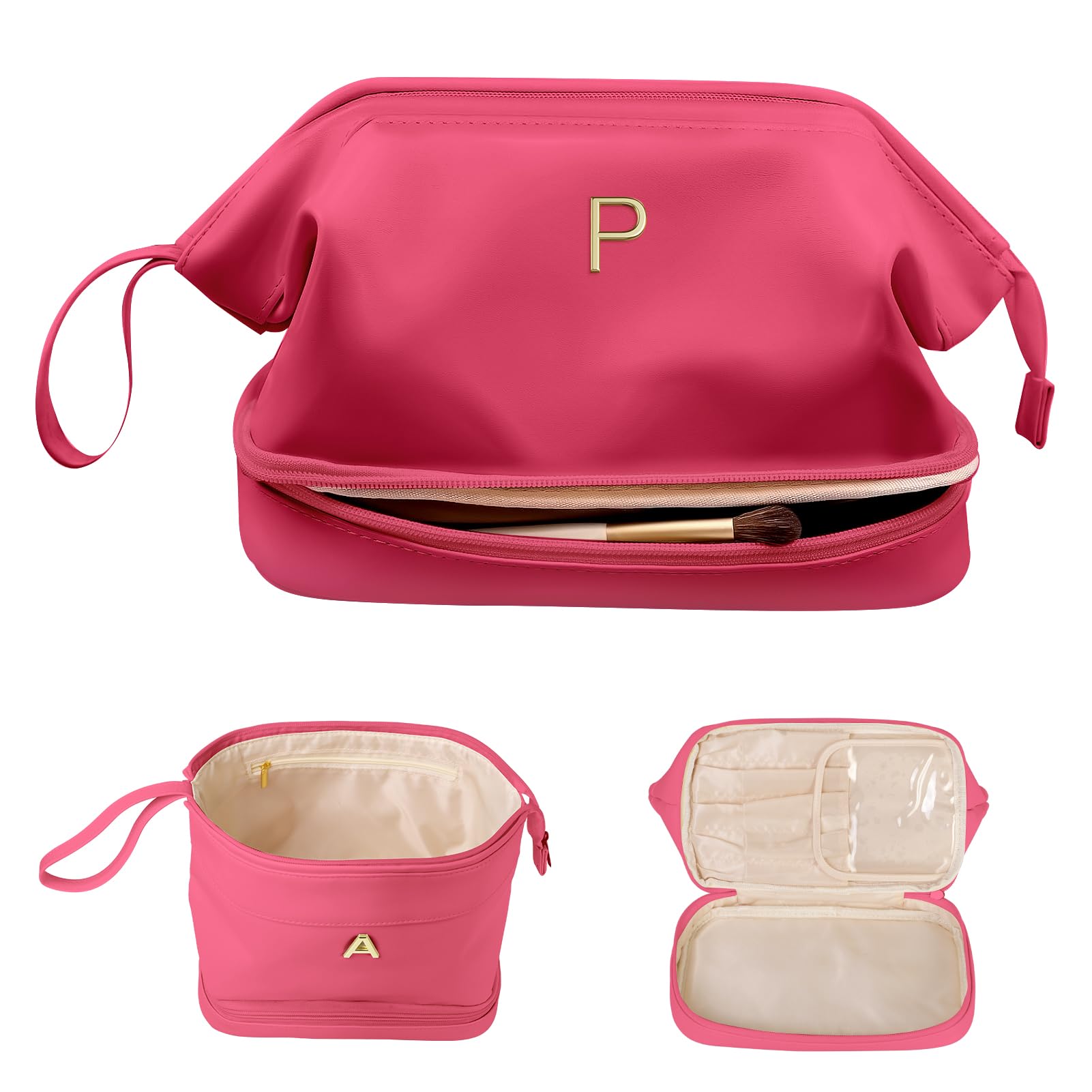 Vogewood Womens Gifts Ideas, Makeup Bag for Women, Bridesmaid Engagement