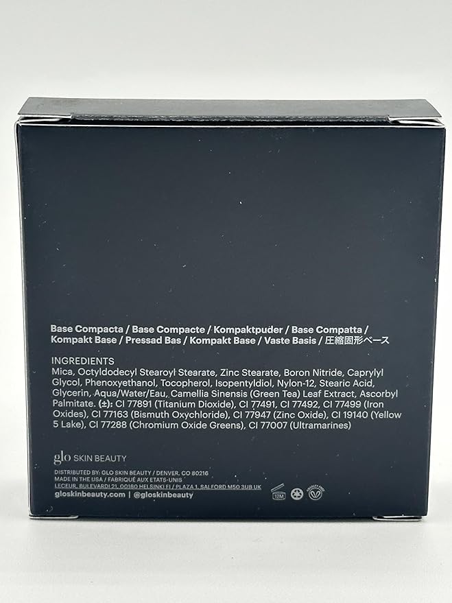 Glo Skin Beauty Pressed Base Powder Foundation, Tawny Medium – Buildable Sheer to Full Coverage, Long Wear Face Powder Compact, Pressed Powder Makeup for Smooth, Semi-Matte Finish