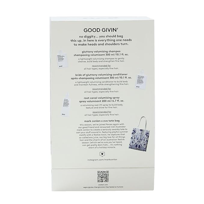 EVO Good Givin' Volumizing Shampoo and Conditioner Gift Set