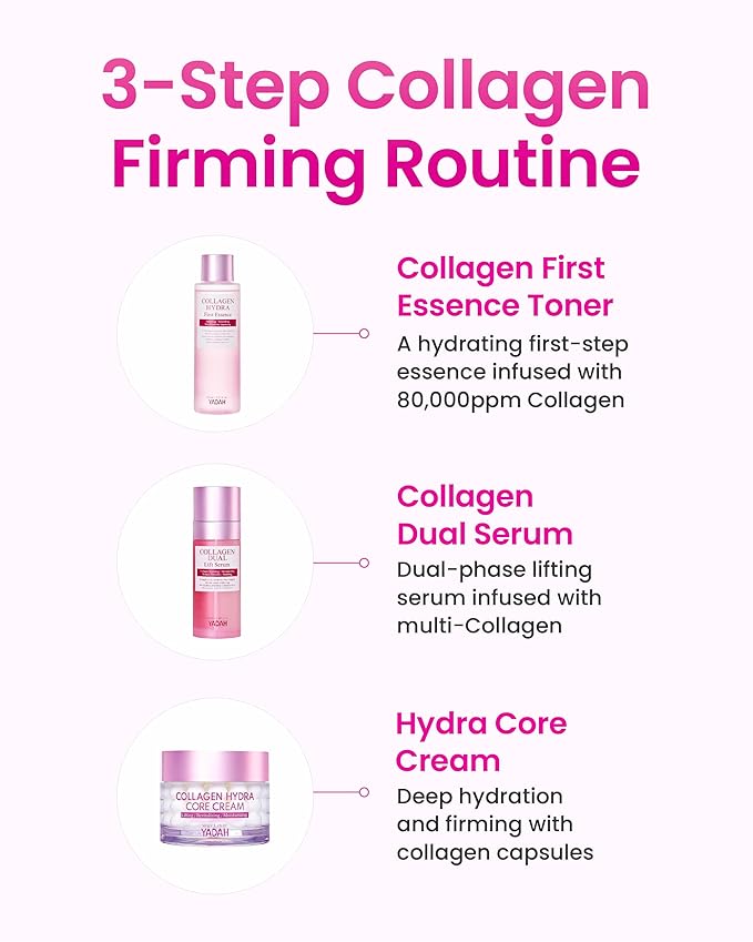 YADAH Collagen Dual Lift Serum, 1.69 fl oz, Dual-Formula Hydration