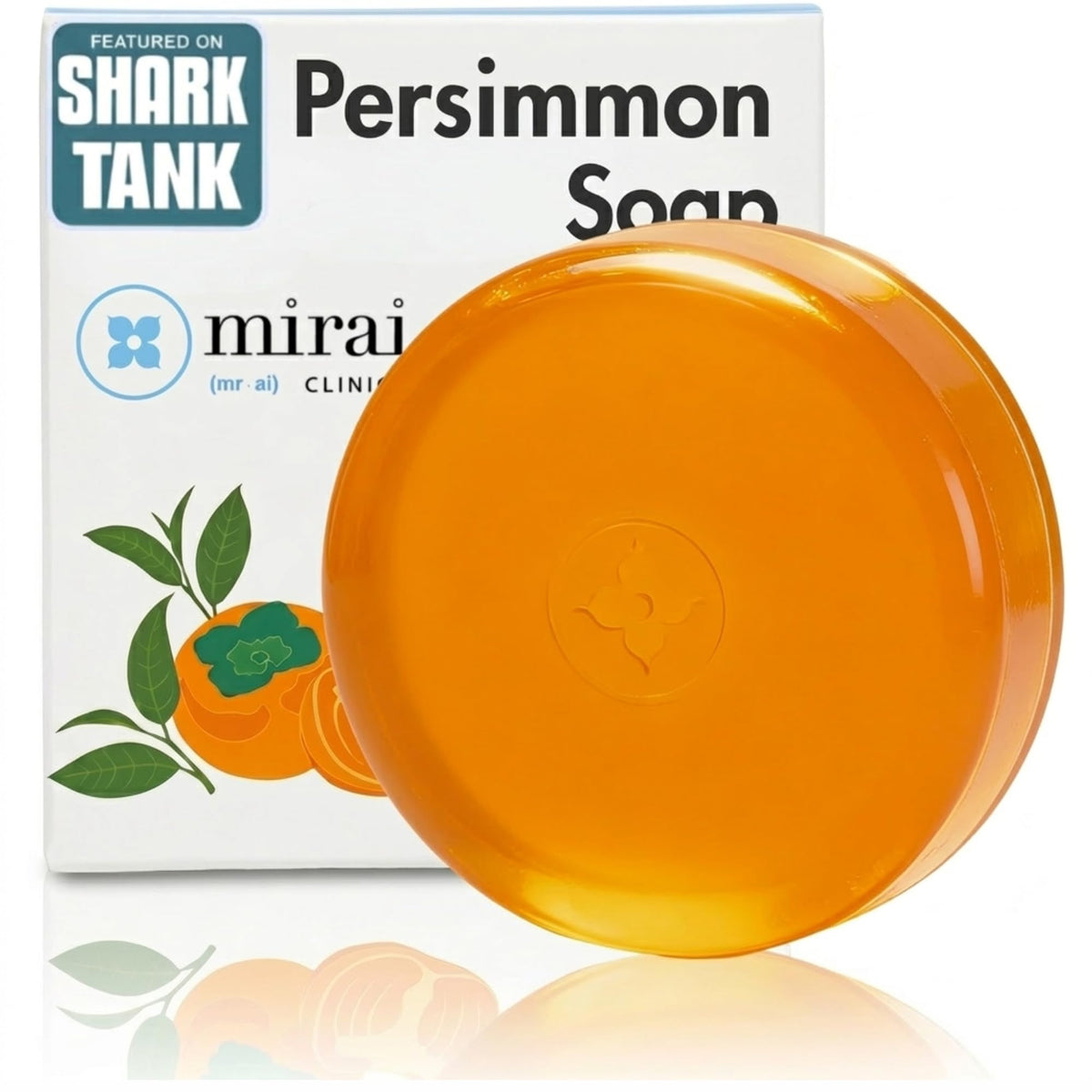 Mirai Clinical Persimmon Soap for Old People Smell,Nonenal® Odor Eliminator