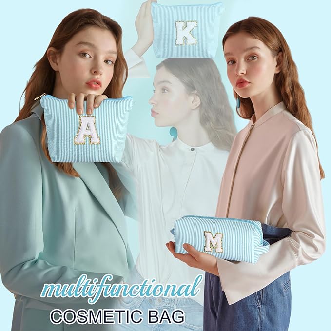YOOLIFE Birthday Gifts for Girls, Christmas Gifts for 3-12 Year Olds | Personalized Cute Makeup Bag | 21st Birthday Gifts