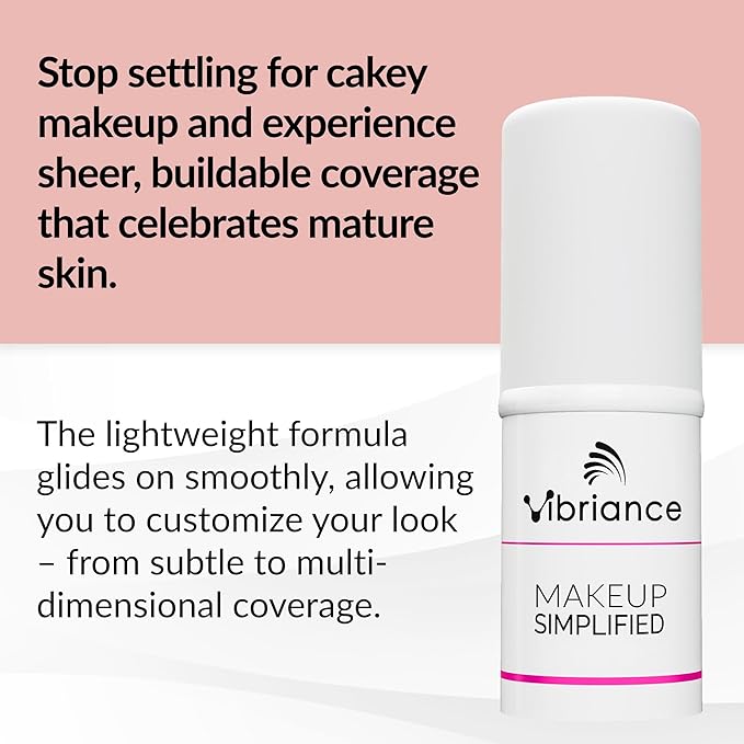 Vibriance Complexion Sticks, Foundation for Mature Skin - Natural Beige