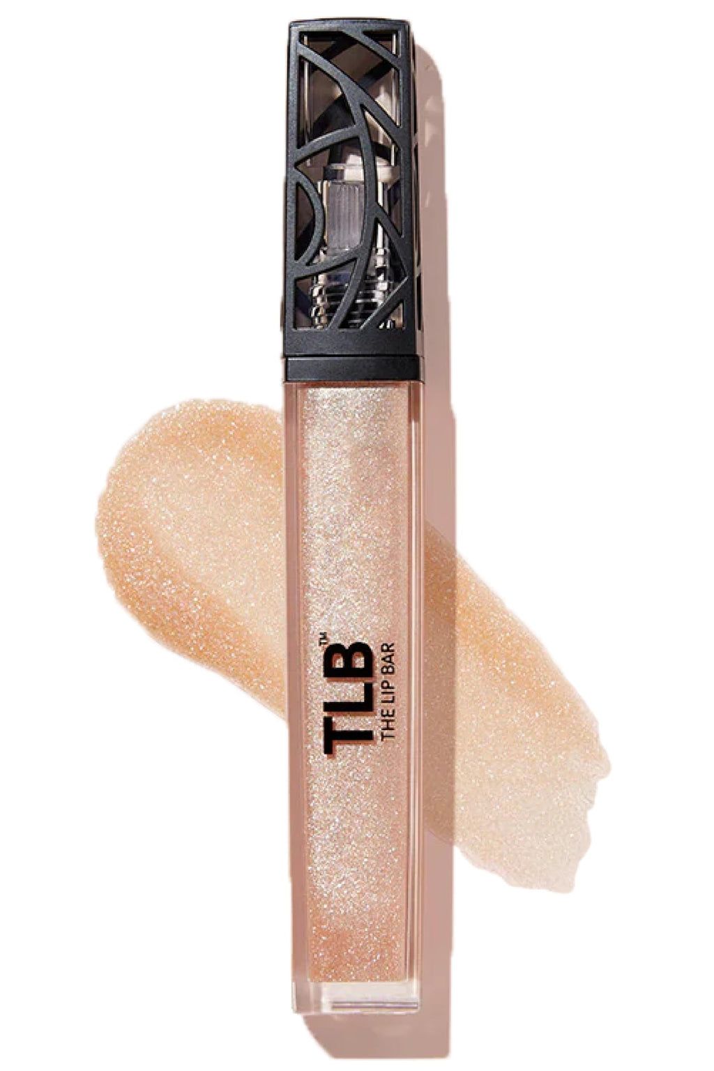 The Lip Bar - Lip Gloss, Trophy Wife (Champagne Shimmer) - Gloss Up Sheer Finish - Smooth, Not Sticky Formula - Coconut Oil, Olive Oil, Argan Oil & Vitamin E - Vegan & Cruelty Free -.30 fl oz